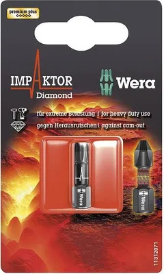 Produktbild von Wera Torx-Bit T 30 867/1 IMP DC SB SiS Werkzeugstahl legiert, diamantbeschichtet D 6.3 1 St