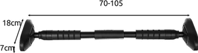 Produktbild von Trizand 24784 Türklammer, 70–100 cm, 180 kg, schwarz