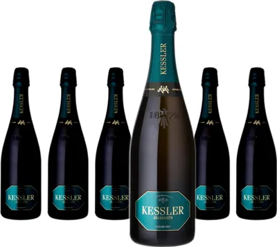 Produktbild von 6 x Kessler Sekt Jägergrün Riesling Brut