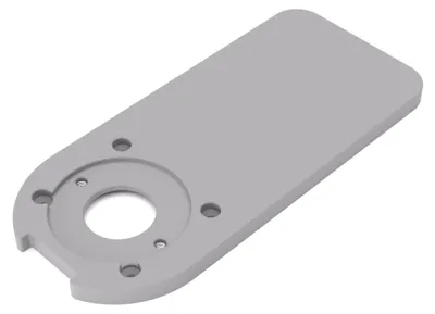 Productafbeelding van PRIWAS adapterplaat XL compatibel met Einhell TP-ET 18 Li BL | vergrote kopieerplaat voor kopieerringen compatibel met Einhell kantenfrezen