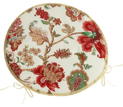 Produktbild von EMA Rundes glattes Sitzkissen - 40 cm Durchmesser - Rot