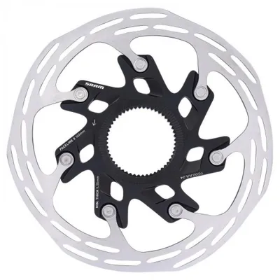 Produktbild von SRAM Bremsscheibe Paceline X 140 mm - leiser Hochleistungs-Rotor für Rennrad ...