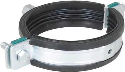 Image de Walraven Schwerlastschelle HD1501 BUP 59-64 mm EPDM M8/M10 Zweischr.schelle