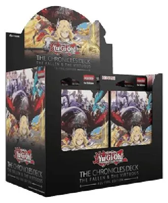 Zdjęcie produktu dla Yu-Gi-Oh! THE CHRONICLES DECK: The Fallen & The Virtuous Display