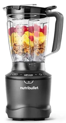 Zdjęcie produktu dla NutriBullet NBF550DG, Blender stołowy, 1,89 l, Rozgniatacz do lodu, 1 m, 1500 W, Czarny