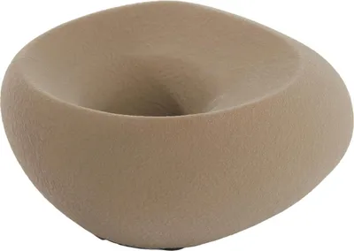 Produktbild von Windlicht - 20,5 x 12 cm - Braun - Keramik - oval