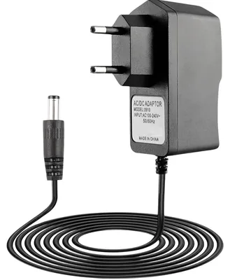 Obrázek produktu pro TECHZOCO Univerzální nabíječka, napájecí adaptér, 9 V, 1 A, napájecí zdroj, 9 V, nabíječka 9 V