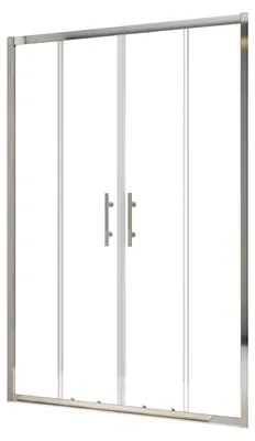 Produktbild von Duschspa Duschkabinen Schiebetür 120x190cm Nischentür Duschabtrennung 5mm ESG Sicherheitsglas mit Rahmen Duschwand