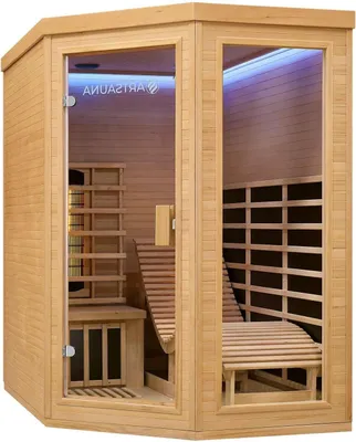 Produktbild von Infrarotsauna – Infrarotkabine – Saunakabine – Wärmekabine – Wellnesskabine – für 2 Personen – 130 x 190 cm