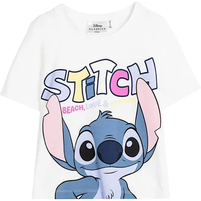 Produktbild von T-Shirt Disney Lilo & Stich  Weiß 152 cm