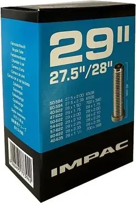 Obrázok produktu pre Impac Tube 27,5 / 28/29-Zoll (40 / 60-584 / 635) AV 40 mm