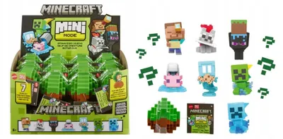 Immagine prodotto di Minecraft Uovo Mini Figurina Sorpresa da Collezione