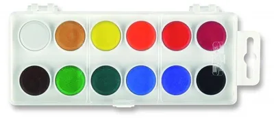 Immagine prodotto di Koh-I-Noor Colori ad acquerello, 12 colori intensi