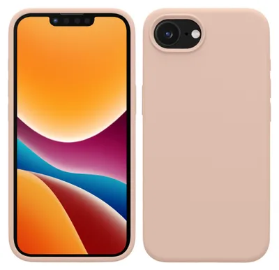 Produktbild von kwmobile Handyhülle für Apple iPhone 17e / iPhone 16e Hülle - Case Silikon - Kabelloses Laden - Schutzhülle Cover in Coconut Swirl