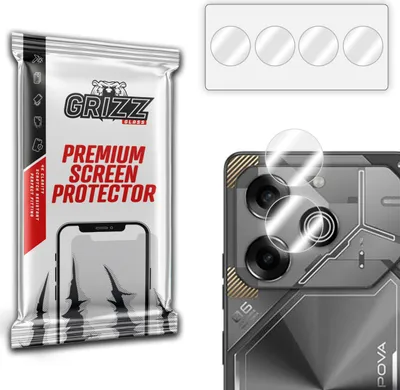 Produktbild von Glas für die Kamera GrizzGlass HybridGlass Kamera für Tecno Pova 6 Pro