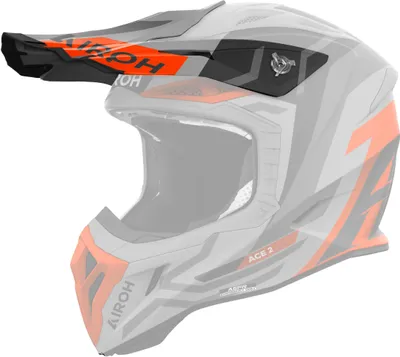 Zdjęcie produktu dla Daszek Airoh Aviator ACE 2 Ground Grey Orange