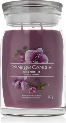 Image de Yankee Candle WILD ORCHID - Grande bougie Signature 567g