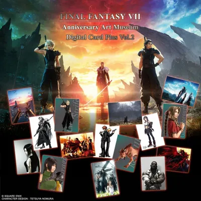 Produktbild von Final Fantasy VII TCG Anniversary Art Museum Digital Card Plus Vol. 2 Booster Display (20) *Englische Version*