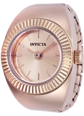 Obrázok produktu pre Invicta Mini 48948 Dámske Hodinky - Quartz Hnací Mechanizmus - Nerezová Oceľ s Rúžovým Zlatým Ciferníkom - 17 mm
