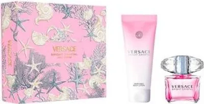 Produktbild von Versace Bright Crystal Edt Spray 50 ml + 150 ml-Sets fü r den Kö rper