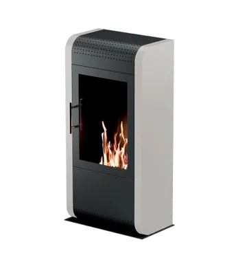 Immagine prodotto di Tecno Air System - Biocamino da pavimento Ruby modello GIGA - Bianco