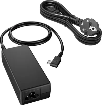 Obrázek produktu pro HP Adaptér 45W USB-C AC, Laptop, Vnitřní, 115/230 V, 45 W, Střídavý proud na stejnosměrný proud, 3 A