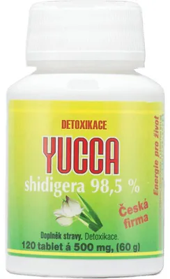 Obrázok produktu pre Yucca 500mg - 500mg 120 tabliet
