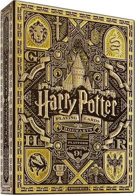 Obrázek produktu pro Hrací karty Harry Potter Yellow 52 ks