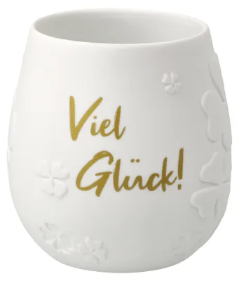 Image de Goebel Viel Glück! (Windlicht, Biskuitporzellan)
