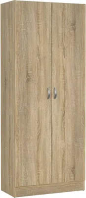 Produktbild von Dmora Schuhschrank Oceane 69x35x170 cm Braun, 18 Paar, 5 Böden
