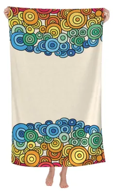 Produktbild von Mikrofaser-Strandhandtuch, 80 x 130 cm