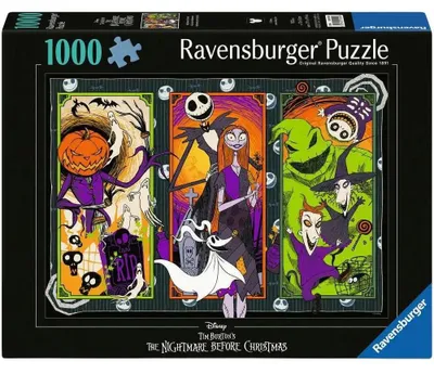 Produktbild von Erwachsenenpuzzle 1000 Teile - The Nightmare Before Christmas