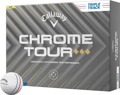 Produktbild von Callaway Cg Chrome Tour Td 25 Trptrk Golfbälle Weiß 12 Balls Weiß 12 Balls