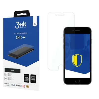 Produktbild von 3mk Display Schutzfolie ARC+ für Apple iPhone 7/8/SE 2020/2022 0,17mm Self-Heal