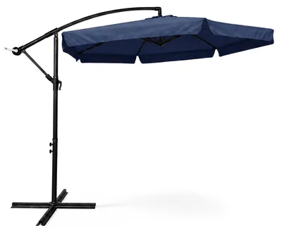 Produktbild von Garten- und Terrassenschirm CYNIA wasserdicht in Dunkelblau Gewicht 11,7 kg L300 x B300 x H245 cm