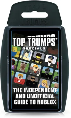 Produktbild von Winning Moves Roblox Kartenspiel - Top Trumps Guide - 30 Spiele - Englisch