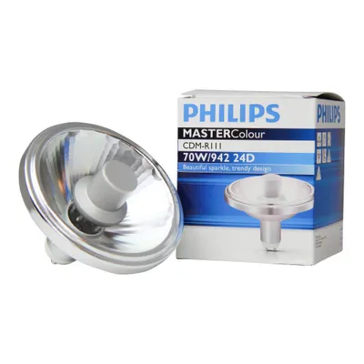 Produktbild von Philips 21393810 Halogen-Metalldampflampe MasterC CDM-R111 70W 942 GX8.5 24D 1CT/6