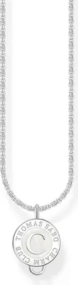 Produktbild von Thomas Sabo Damen Halskette Carrier Charm‑Kette Coin Silber X2091‑007‑21‑L45V