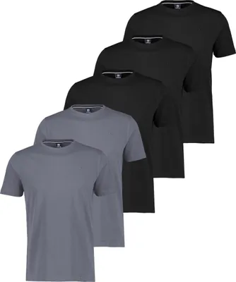 Produktbild von LERROS 5er Pack Basic T-Shirt Angenehmes weiches Material, Bequemer Schnitt, Vielseitig kombinierbar Alltag