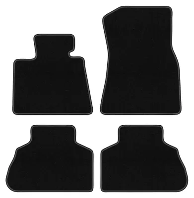 Immagine prodotto di Tappetini in moquette per BMW X5 G05 2018- (SUV) – set 4 pezzi, neri, su misura – Wielganizator BASIC