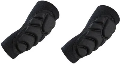 Immagine prodotto di Gomitiere per pallavolo, baseball, ciclismo, monopattini elettrici - Imbottitura morbida - Taglia L/XL - Nero