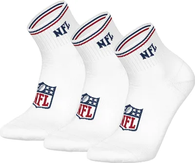 Produktbild von NFL Shield 3pk Quarter Socks