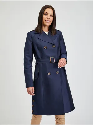 Produktbild von Dunkelblauer Damen-Trenchcoat ORSAY - 40
