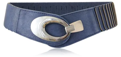 Produktbild von irisaa breiter Damen Gürtel Elastischer Taillengürtel, Hüftgürtel Stretch Gürtel mit Hakenverschluss