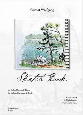 Produktbild von Sketch Book für Violine, Klarinetteund Klavier
