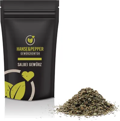 Produktbild von 250g Salbei gerebelt Gewürz natürlich vom Hanse&Pepper Gewürzkontor