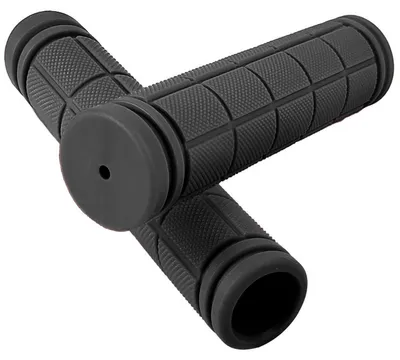 Immagine prodotto di Manopole per bicicletta, 2 pezzi, ergonomiche, in gomma, 22 mm, nere, per mountain bike e scooter