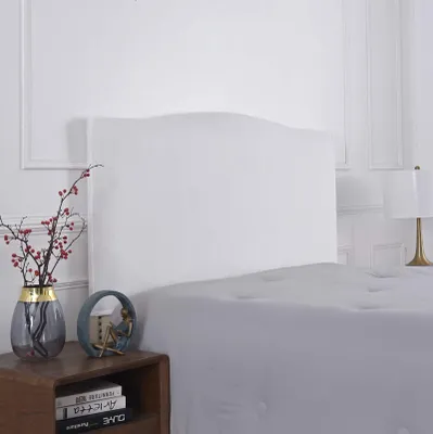 Samt-Kopfteilbezug, Stretch, für Betten 1,4–2,4 m Länge