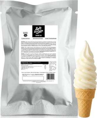 Image de Crème glacée italienne en poudre 2kg, haute qualité et performance