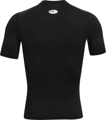 A black short-sleeved compression shirt.